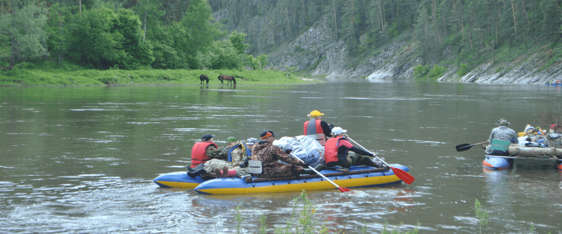 Сплав по реке Белая на 3 дня